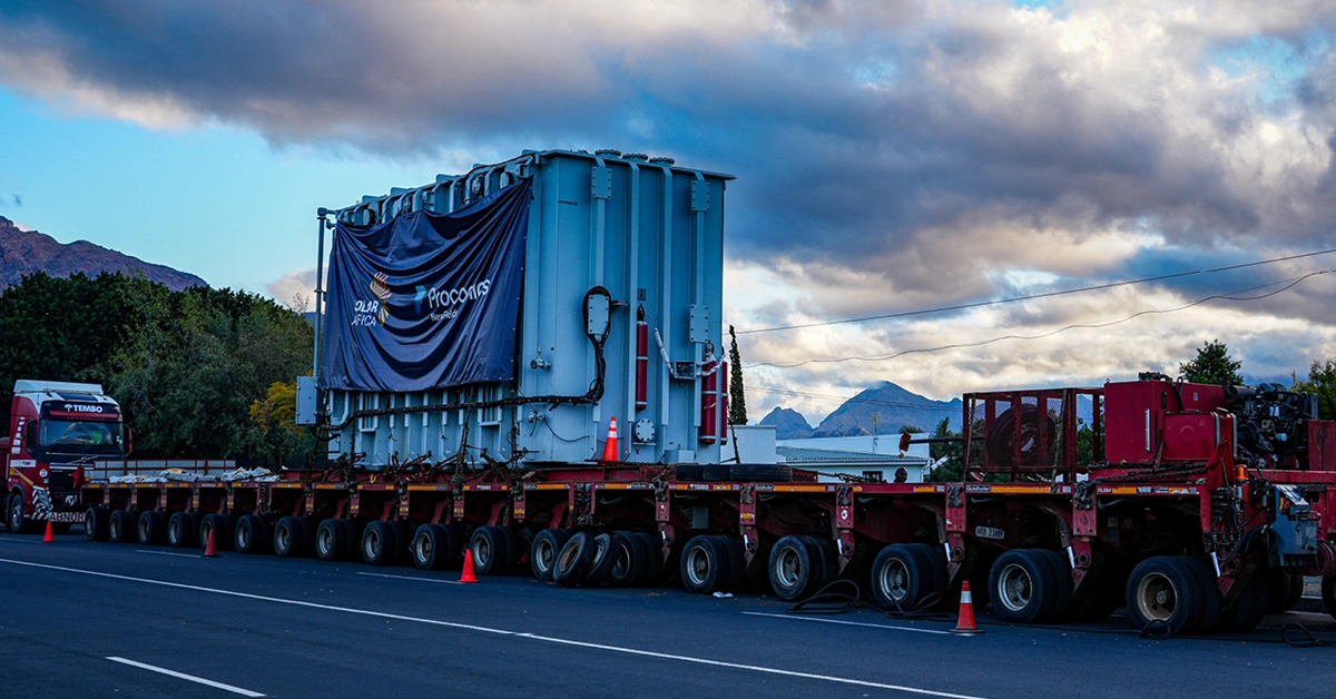 Power Up with SolarAfrica: SunCentral’s Transformer Arrives 2